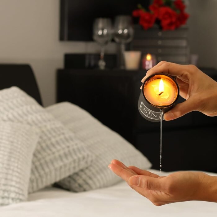 SINSERE Massage Candle | Low Heat Massage Oil Candle for Home SPA| Hydrates and Nourishes Skin | Sensual Massage for Couples | Date Night Candle | Made of Soybean and Coconut - Image 2