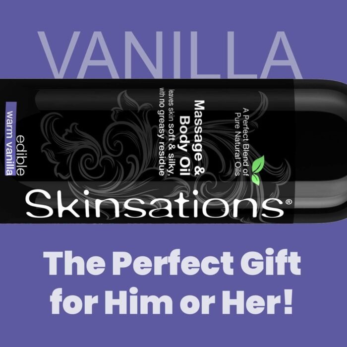 Skinsations - Vanilla Massage Oil for Massage Therapy - 8oz | Silky-Soft Blend of Sweet Almond Oil, Fractionated Coconut Oil, Grape Seed and Jojoba | Scented Body Oil, Gift Ideas - Image 9