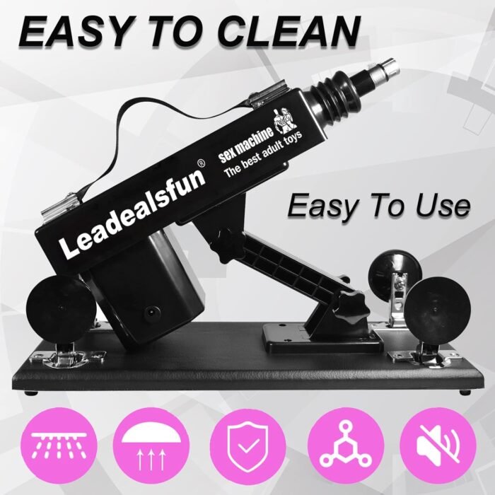Automatic Sex Machine Sex Toys, Thrusting Sex Machines for Men Women, Adult Sex Toys Love Machine Device with Attachments (3 Piece Set) - Image 3