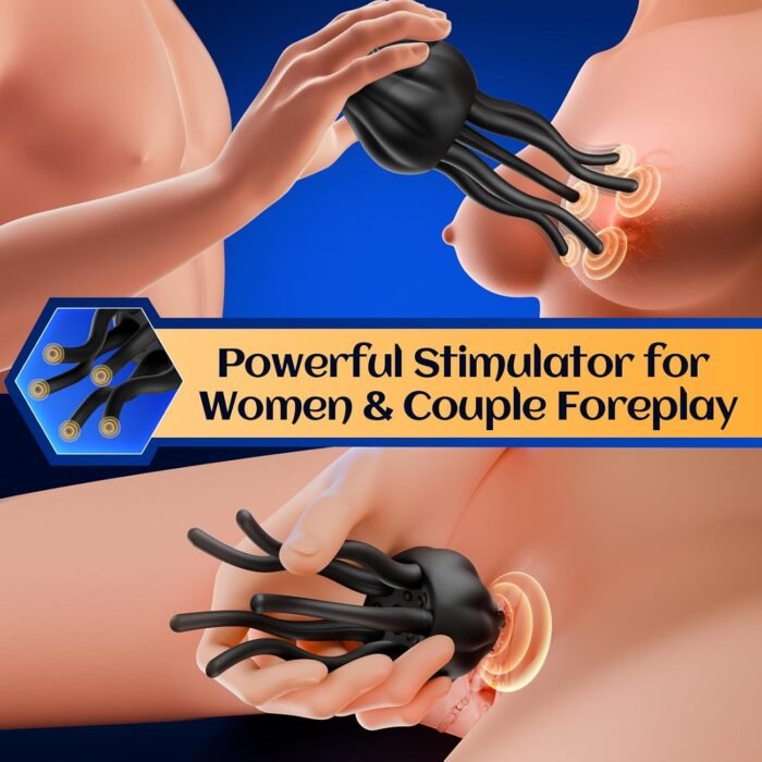 Male Sex Toys Penis Vibrator for Men - EINSEO Male Masturbator Stroker with 10 Vibrating Modes Wrapping Tentacle Male Vibrator for Penis Clit Nipple Stimulation, Adult Sex Toy for Men Women Couples - Image 5