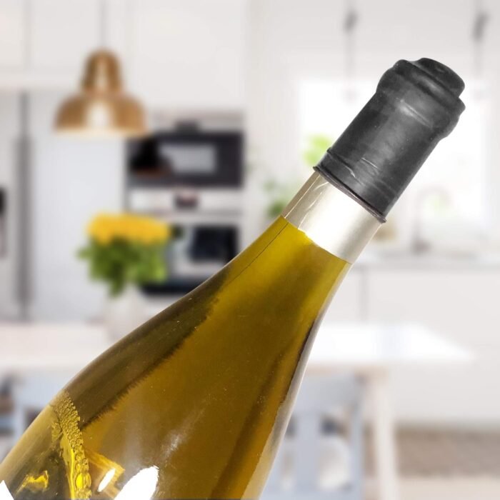 Condom Style Wine Bottle Stoppers (6 Pack) • Air-Tight Rubber Seal for Fresh Wine • Funny Wine Gifts & Novelty Gag Gift • Great For Bachelorette Parties, Birthdays & Christmas - Image 5
