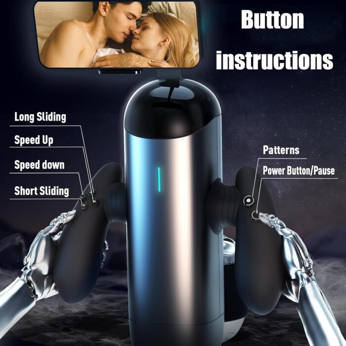 Automatic Male Masturbator Sex Toys Men Male Masterbaters Sex Toys Men Male Sex Toy Penis Pump Men's Sex Toys Stroker Hands Free Masturbators Sex Toys Stroker Cup for Men 3D Sleeve Adult Sex Toy - Image 6