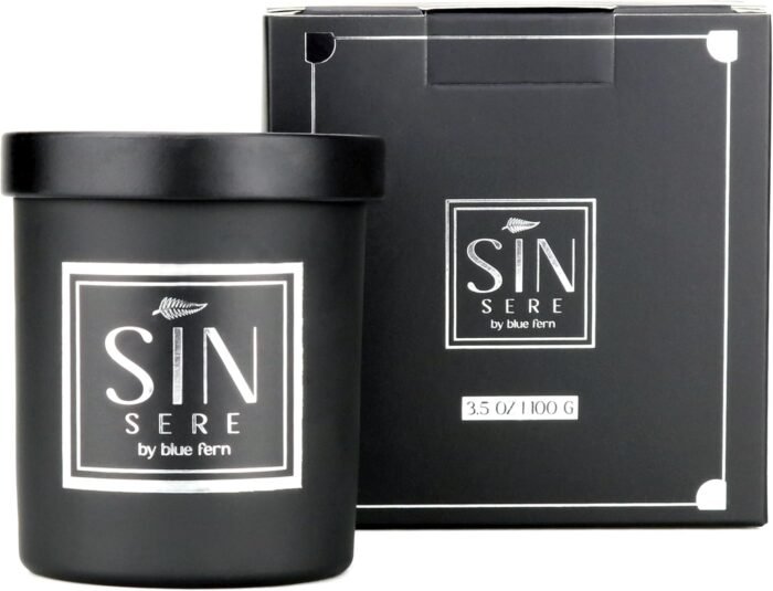 SINSERE Massage Candle | Low Heat Massage Oil Candle for Home SPA| Hydrates and Nourishes Skin | Sensual Massage for Couples | Date Night Candle | Made of Soybean and Coconut