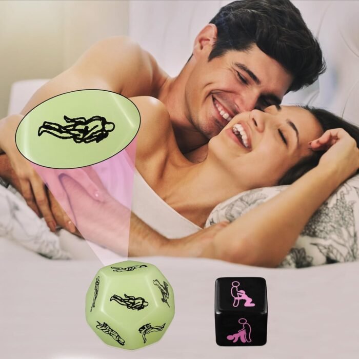 Sex Dice for Adult Couple Sex Games Sex Toys for Couples Sex Dice Noctilucent Sex dice Sex Toys & Games for Adults Bedroom Games Toys Gift - Image 5