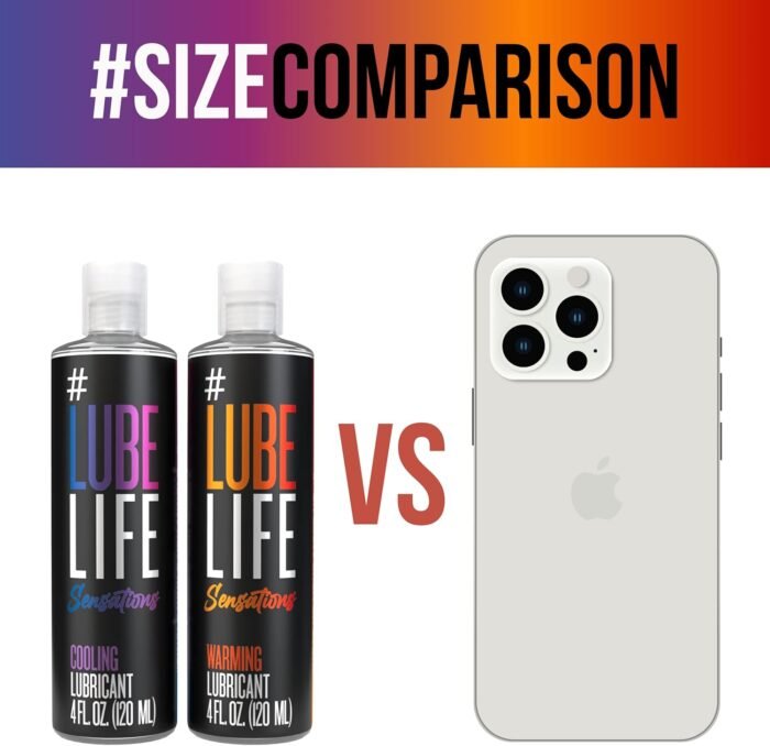 Lube Life Sensations Pleasure Kit Water Based Cooling & Warming Personal Lubricant, for a Tingling and Invigorating Intimate Experience, Lube for Men, Women & Couples, 4Fl Oz (Pack of 2) - Image 2
