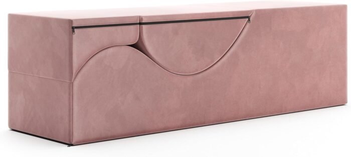 Liberator Aria Flip Chaise - Convertible Sex Chair and Bed Bench, Rose - Image 7