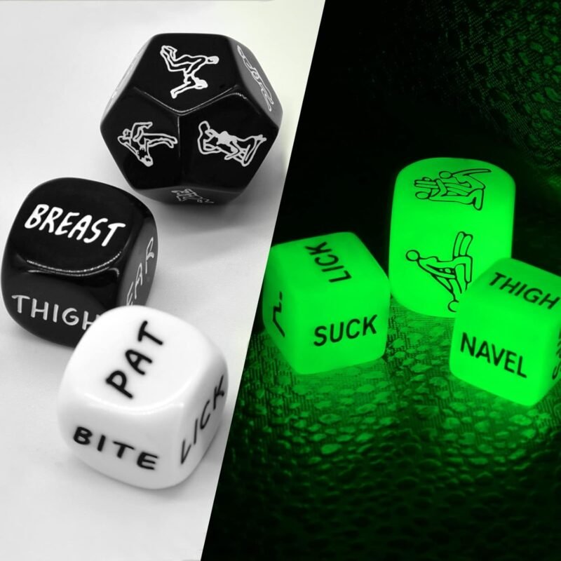 Sex Dice for Adult Couple Sex Games Romantic Couple Naughty Positions Dice Foreplay Sex Toy for Lover