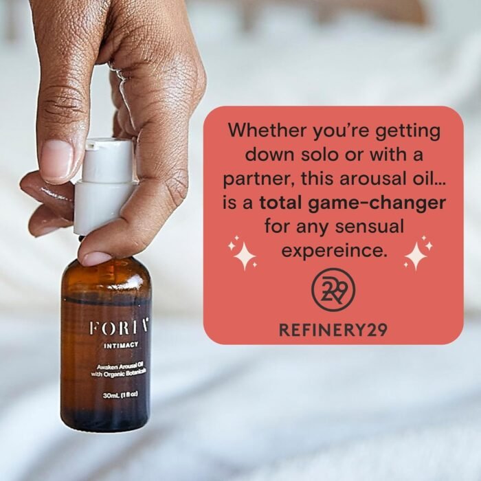 Foria Awaken Arousal Oil | Organic, All-Natural Oil Designed for Women, Safe for Sensitive Skin | 1 Fl Oz - Image 5
