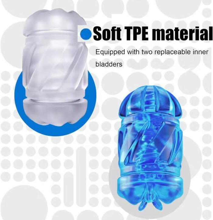 Masturbator Male Sex Toy Mens Male Masturbator Sex Toy Men Adult Toys for Men Hands Free Penis Trainer Adult Sex Toy Pussy Stroker Toy Sexual Juguetes Cup Electric Sex Toys for Men Pleasure - Image 6