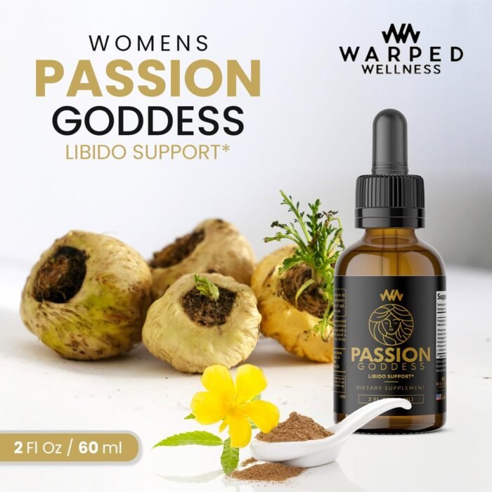 Womens Libido Booster Drops | Maca Root for Female Specific Arousal | Passion Goddess | Enhance Desire Boost Intimacy and Wellness Supplement Support - Image 8