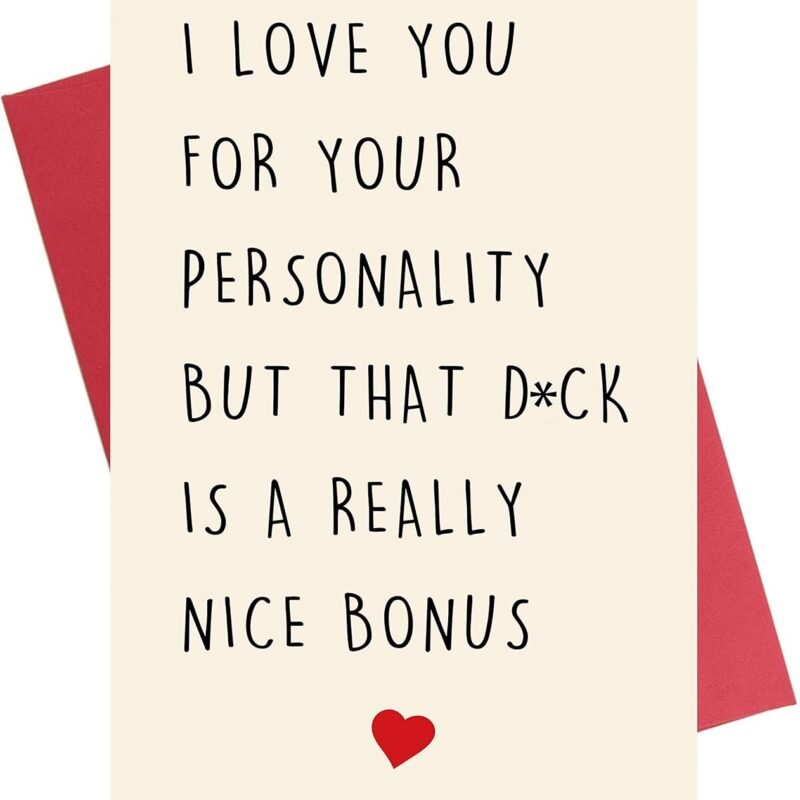 Alzombi Special Anniversary Card, Funny Dirty Birthday Valentine's Card for Husband Boyfriend Him Fiance Men