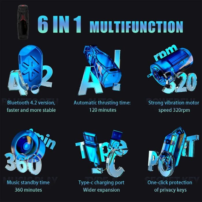 Adult Toys Automatic Male Masturbator Sex Toys-Pocket Pussy Penis Pump Male Sex Toy Male Masturbator Male Vibrator Penis Vibrator Long Distance Sex Toy Men Adult Toys for Men Pocket Pussy for Men - Image 4