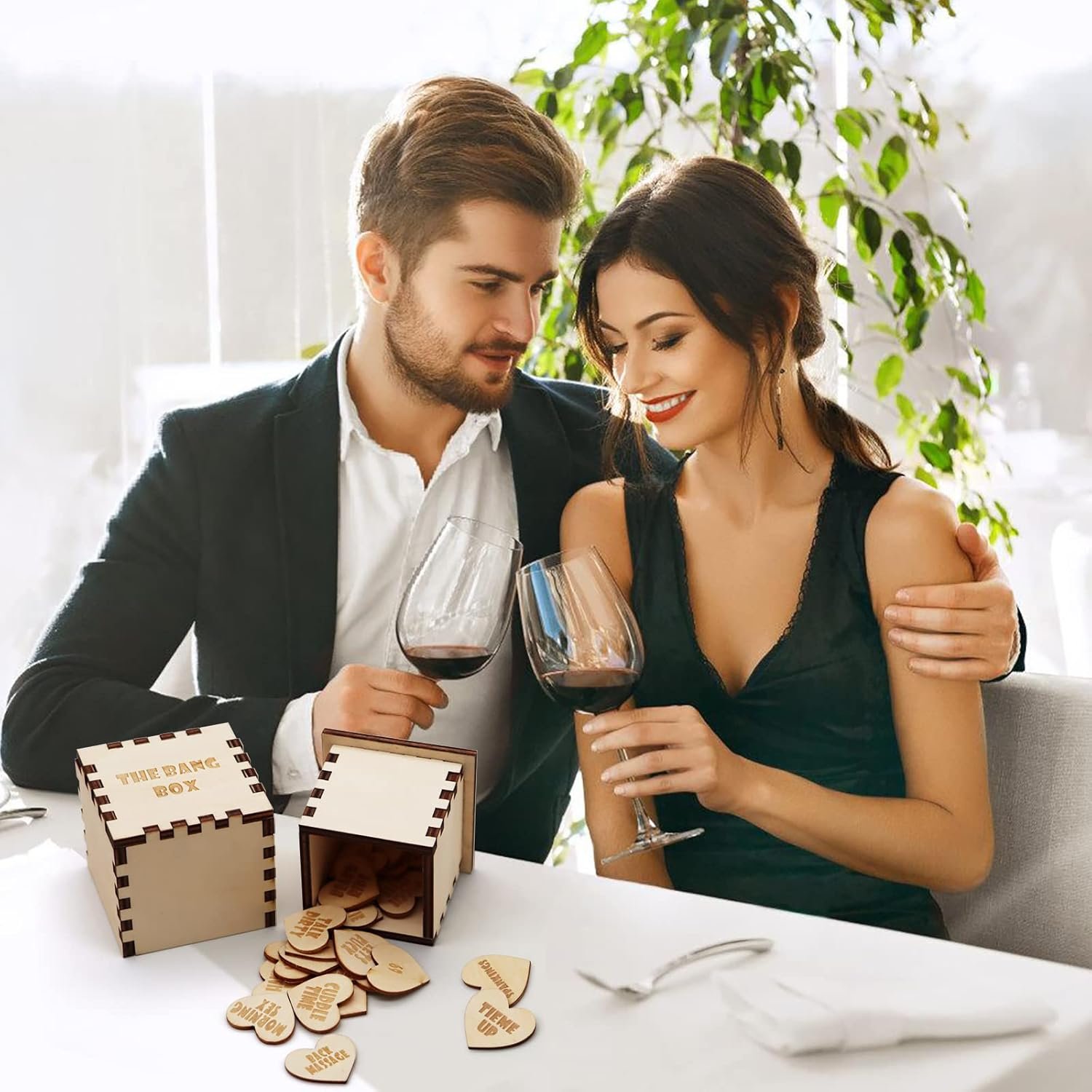 Sex Dice Sex Games Sex Toys for Couples, Adult Sex Toys & Games Sex Things for Couples Kinky, Sexual Pleasure Tools for Women Men, Couples Games Date Night Ideas DIY Love Box with 20 Tokens - Image 5