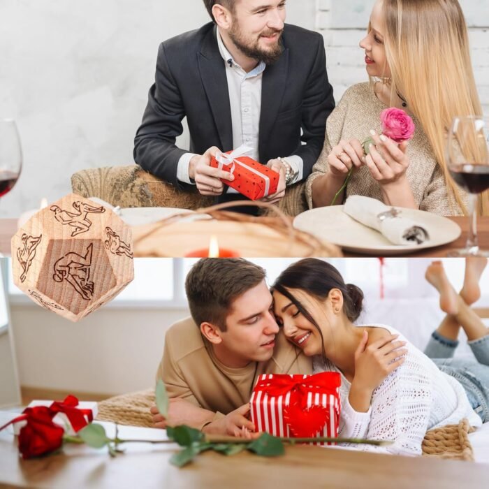 Couple Dice Sex Dice, Date Night Dice for Couples, Funny Dice for Adults Game Naughty Dice for Couples, Wedding Christmas Birthday Gifts for Women Men - Image 5