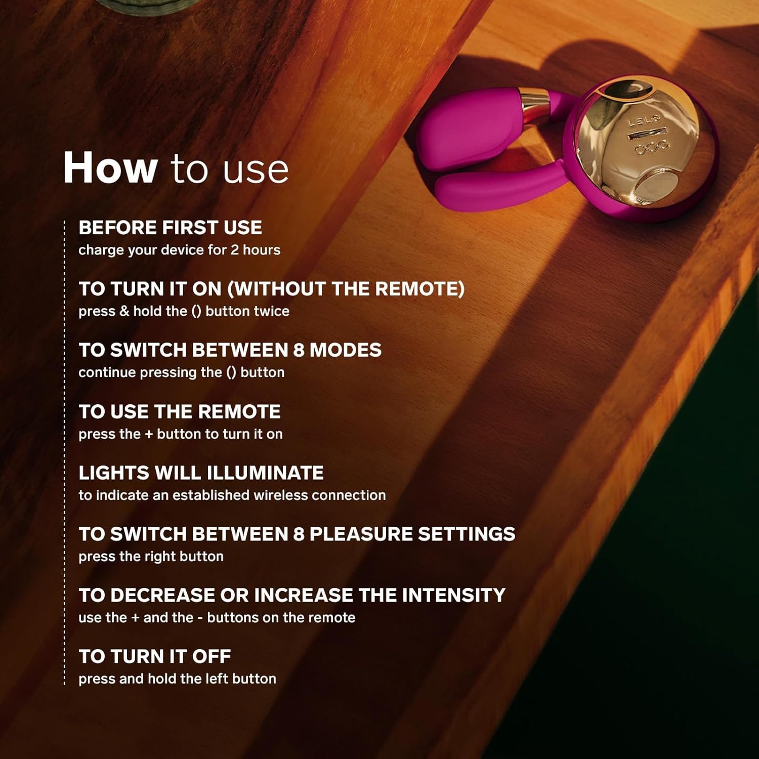 LELO TIANI 3, Couples Vibrator, Remote Controled Sex Toy for Adults, Couple Sex Toy Wireless and Hands-Free Vibrator Satisfaction Adult Sex Toys for Women and Men, Black - Image 5