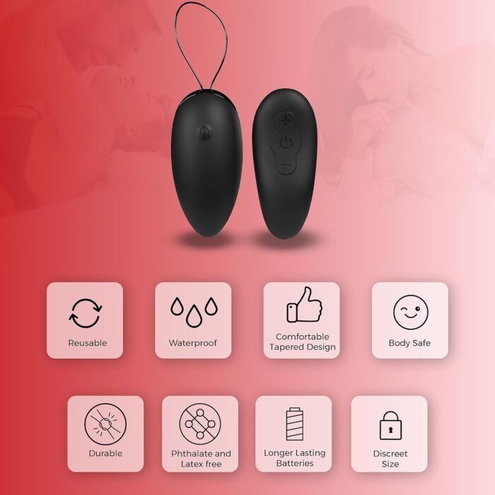 Screaming O - Premium Vibe Remote & Egg Vibrator - Vibrator for Women, Discrete Egg Toy - Women Vibrator, Pleasure Egg for Personal or Couple Fun- Egg Bullet Vibrator - Image 3