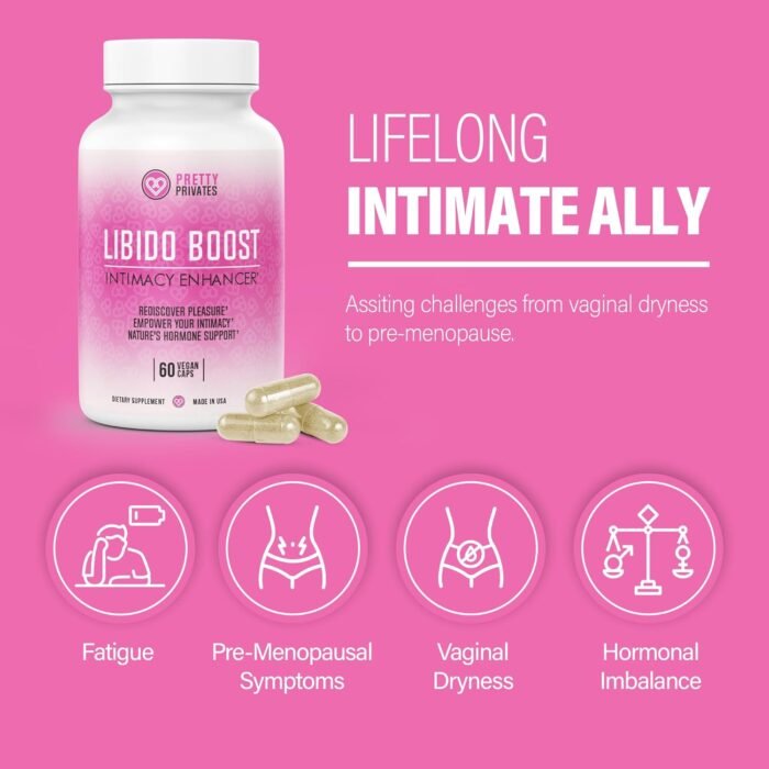 Pretty Privates Female Libido Booster for Women - Fast-Acting Mood Booster & Energy Support, Natural Formula to Enhance Your Libido - Image 4