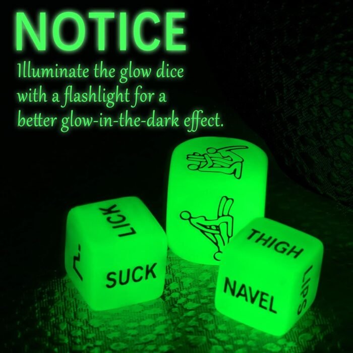 Sex Dice for Adult Couple Sex Games Romantic Couple Naughty Positions Dice Foreplay Sex Toy for Lover - Image 5