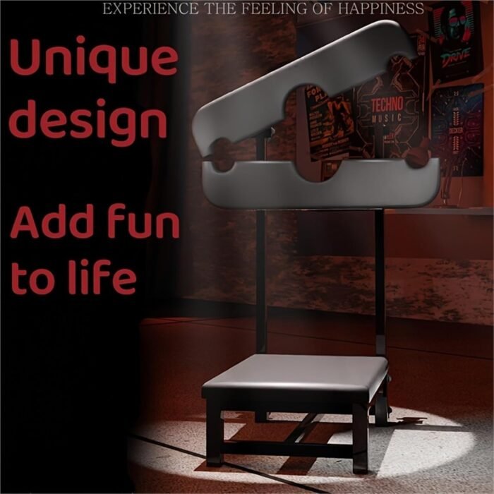 with Inflatable & Portable, Energy-Saving SM Bondage Sex Chair with Butt Plug Tail,Adjustable Versatile Sex Seat,Sex Position Enhancer Chair Position Stool Furniture,Bondage Furniture Sex Toys, for C - Image 2
