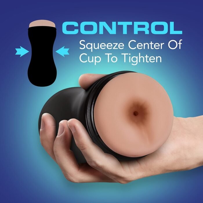 Blush Novelties, Coverboy Surfer Dude, Realistic Male Masturbator Self Lubricating Stroker, Textured Ribs for Massaging Pleasure & Flesh Feel, Gay or Straight Pocket Anal Play, Adult Male Sex Toy - Image 5