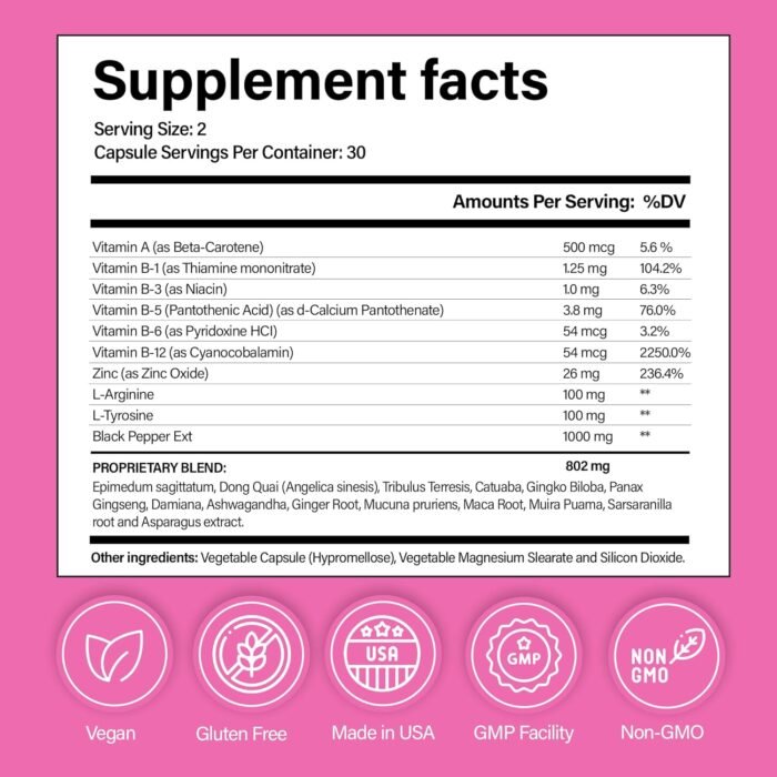 Pretty Privates Female Libido Booster for Women - Fast-Acting Mood Booster & Energy Support, Natural Formula to Enhance Your Libido - Image 7