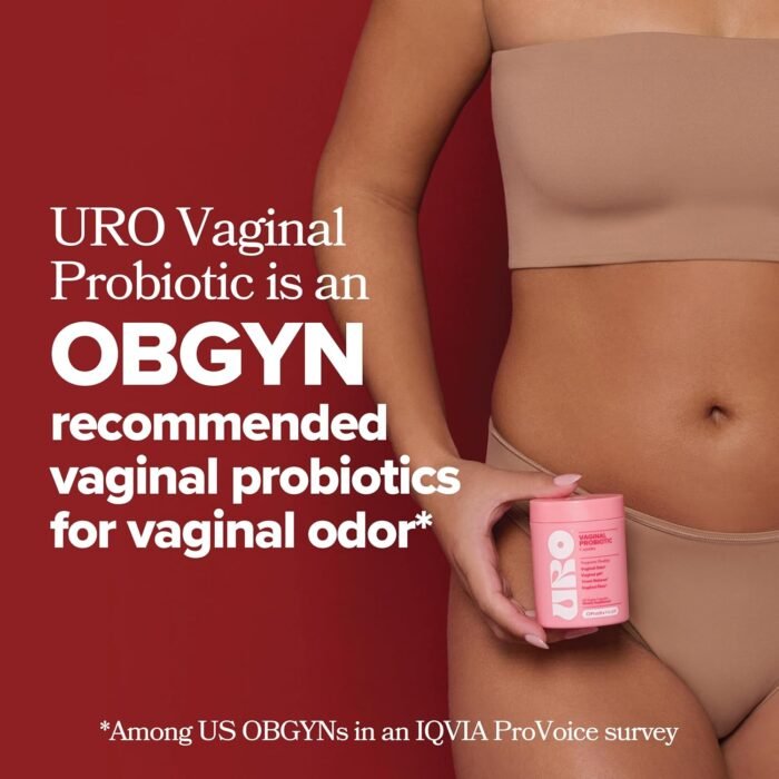 URO Vaginal Probiotics for Women pH Balance with Prebiotics & Lactobacillus Probiotic Blend - Women's Vaginal Health Supplement - Promote Healthy Vaginal Odor & Vaginal Flora, 60 Count (Pack of 1) - Image 6