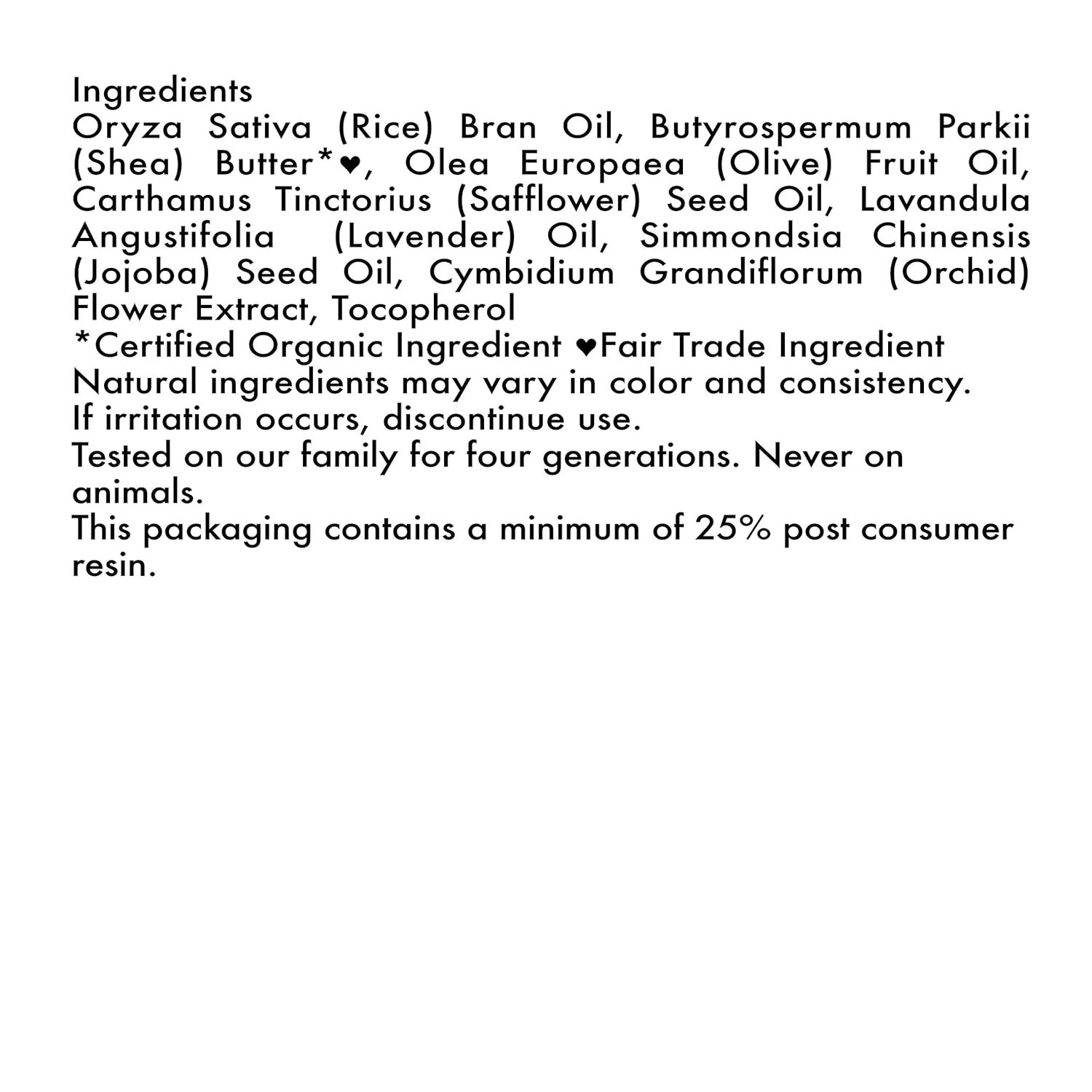 SheaMoisture Bath, Body and Massage Oil Lavender Wild Orchid Calming Moisturizer for Sensitive Skin 8 oz - Image 9