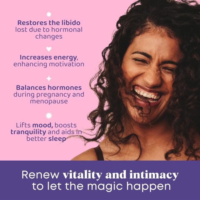 JoySpring Herbal Libido Support for Women – Horny Goat Weed and Ashwagandha Liquid Drops – Maca Root, Fenugreek, and Red Ginseng for Wellness and Vitality - Image 3