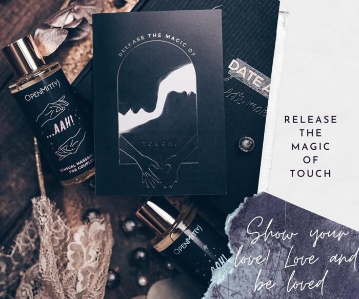 OpenMity Massage Oil for Couples – Date Night Box with Relaxing Massage Oil Set for The Perfect Date Night, Including Two Different Massage Oils and Scratch Off Card - Image 6