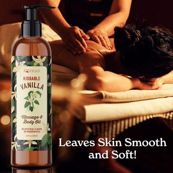 Edible Massage Oils for Date Night, Massage Oils for Massage Therapy, Edible Body Oil for Intimacy, Sensual Massage Oil, Warming Massage Oils for Date Night Heat Edible, Couples Massage Oil–8oz(237ml) - Image 4
