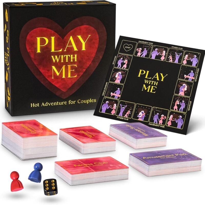 Fun Date Night Couples Game - 300 Bold Date Night Dares & Conversation Cards for a Deeper Connection | Perfect Couples Card Game for 2 Player or Relationship Gaming Cards for Married Couples