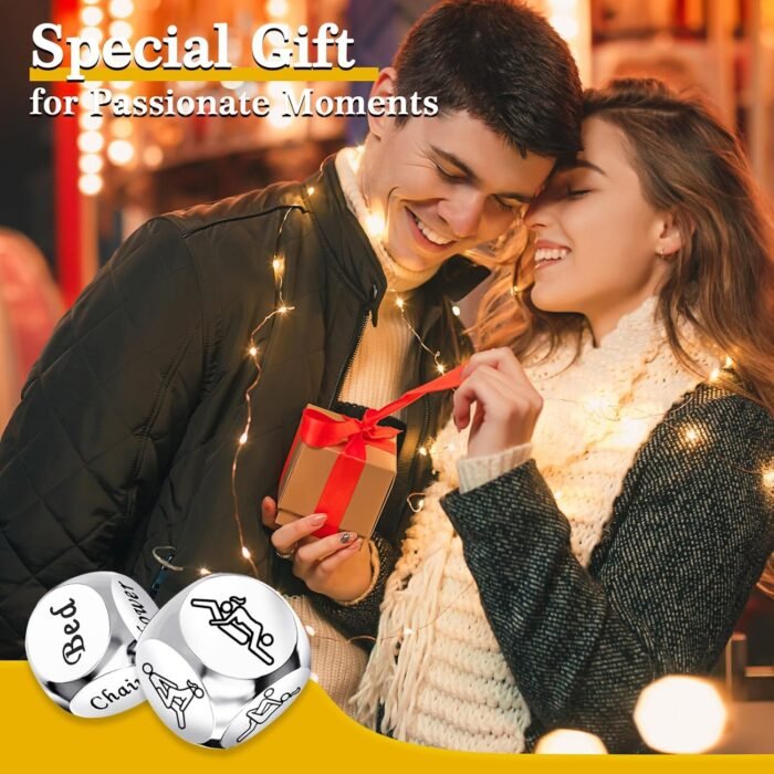 Sex Dice Sex Game Adult Toys - Couple Sex Toys for Sex Games Enhance Intimacy, Funny Foreplay Sex Toys Suitable for Anniversary Wedding Honeymoon Gifts Birthday for Her Him - Image 5