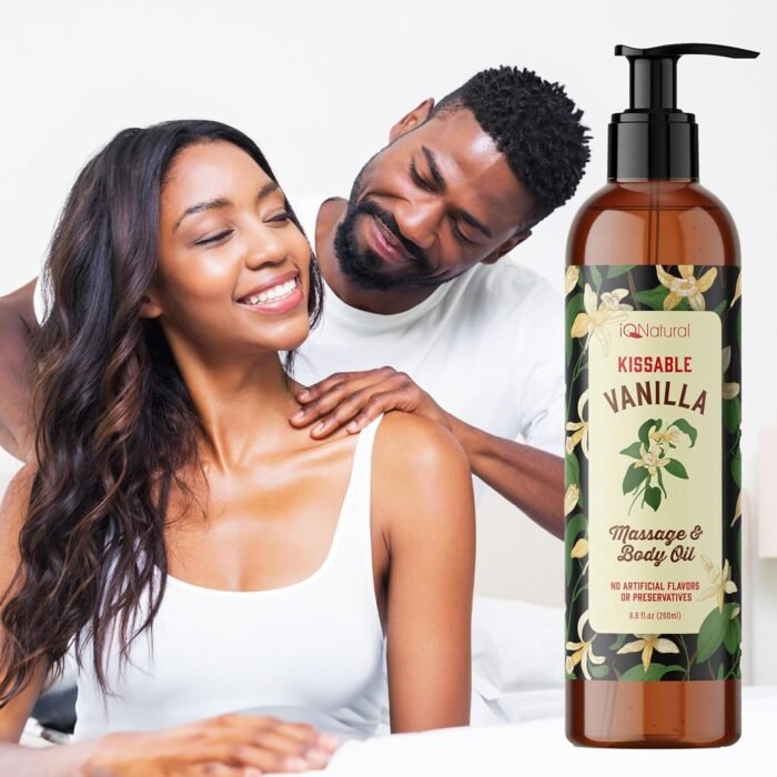 Edible Massage Oils for Date Night, Massage Oils for Massage Therapy, Edible Body Oil for Intimacy, Sensual Massage Oil, Warming Massage Oils for Date Night Heat Edible, Couples Massage Oil–8oz(237ml) - Image 3