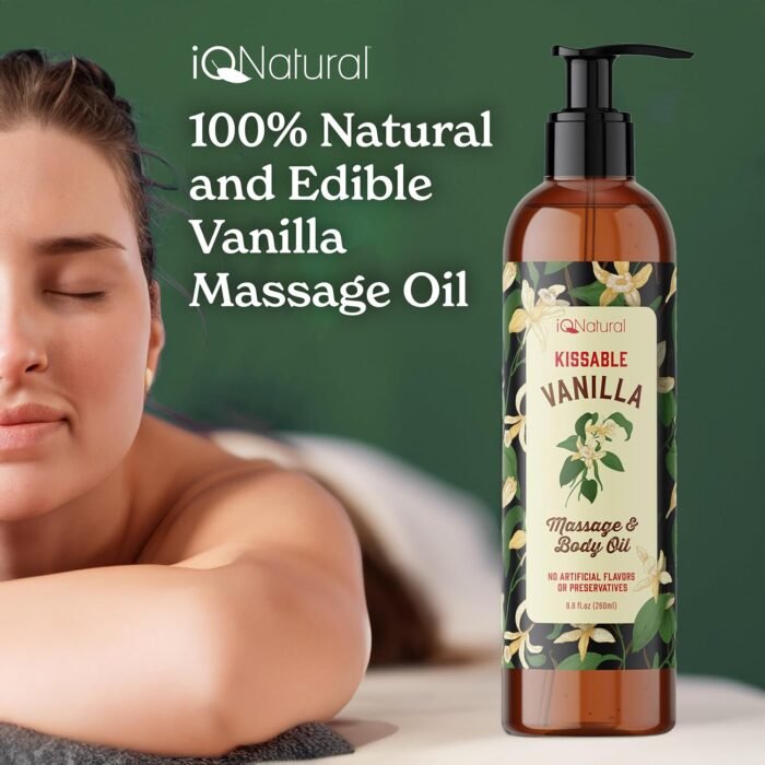 Edible Massage Oils for Date Night, Massage Oils for Massage Therapy, Edible Body Oil for Intimacy, Sensual Massage Oil, Warming Massage Oils for Date Night Heat Edible, Couples Massage Oil–8oz(237ml) - Image 5