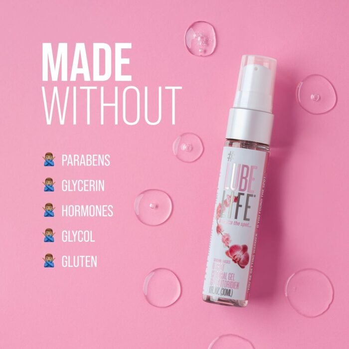 #LubeLife O-Spot Clitoral Gel, 1oz Warming Silicone-Based Stimulant for Women and Couples, Intense Stimulating Arousal Gel, Heightens Pleasure, for External Use Only - Image 3