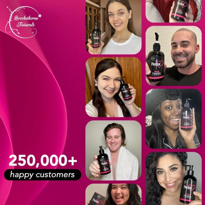 Passion Sensual Massage Oil for Date Night | 100% Natural Body Oil for Couples with Jojoba & Almond | Aromatherapy & Relaxing Massage Therapy | Perfect Glide & Smooth Skin | Tropical Paradise Scent - Image 7