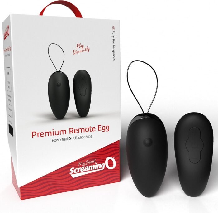 Screaming O - Premium Vibe Remote & Egg Vibrator - Vibrator for Women, Discrete Egg Toy - Women Vibrator, Pleasure Egg for Personal or Couple Fun- Egg Bullet Vibrator
