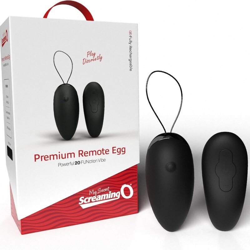 Screaming O - Premium Vibe Remote & Egg Vibrator - Vibrator for Women, Discrete Egg Toy - Women Vibrator, Pleasure Egg for Personal or Couple Fun- Egg Bullet Vibrator