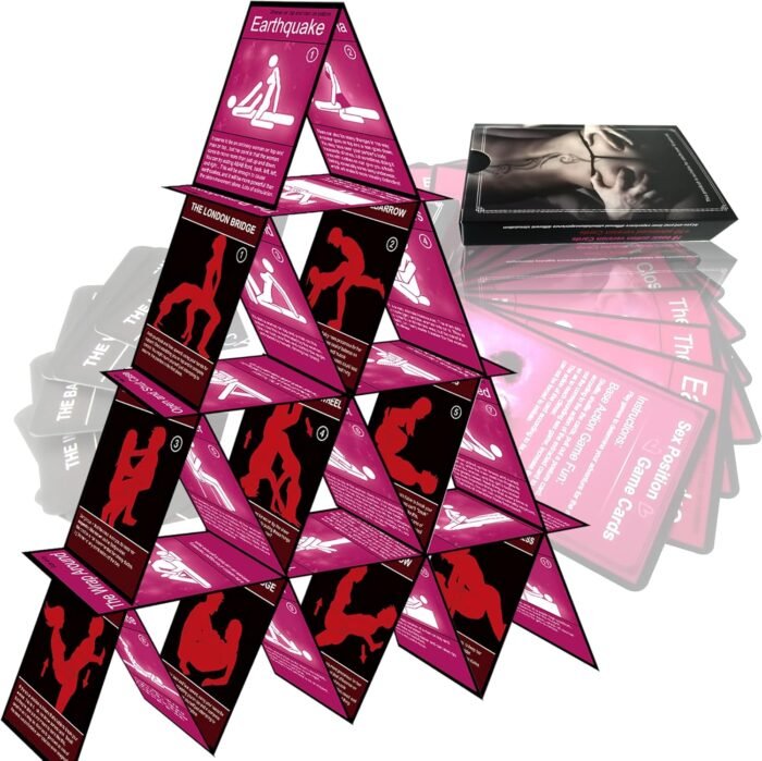 BDSM kit Sex Toys Bondage Restraints Set,Anal Butt Plug Toys and Adjustable Handcuffs Collar Ankle Cuff Blindfold,Sex Things for Couples Kinky and Couple Sex Toys for Games Card. - Image 3