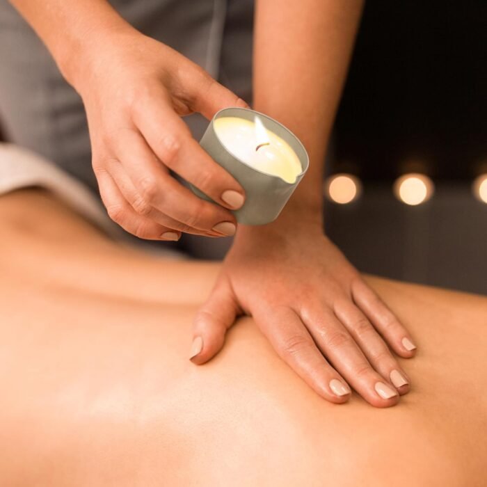 LOVE PLAY Massage Oil Candle for Pure Relaxation and Home SPA - Vegan Moisturizing Body Oil - Hydrating Skin Care with Essential Oils (6.76oz) - Image 2