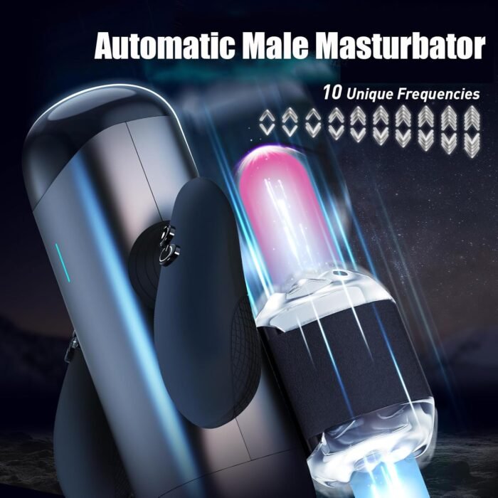 Automatic Male Masturbator Sex Toys for Men Male Masterbaters Sex Toys Men Male Sex Toy Penis Pump Men's Sex Toys Sex Toys Men Stroker Hands Free Masturbators 3D Sleeve Adult Sex Toy Stroker Cup - Image 2