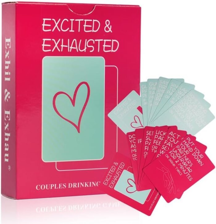 Top Party Games for Adults, Sexy Games Adults 2 Player, Couples Games to Reignite Romance - Creative Gifts for Date Night - Fun Presents to Deepen Your Connection