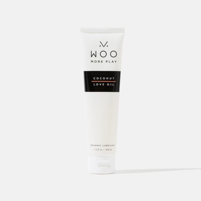 Woo More Play Coconut Love Oil | Organic Coconut Oil Personal Lubricant for Men and Women | Natural and Clean Ingredients | Doubles as Massage Oil | Relaxing Scent | 3.3 fl Oz - Image 4