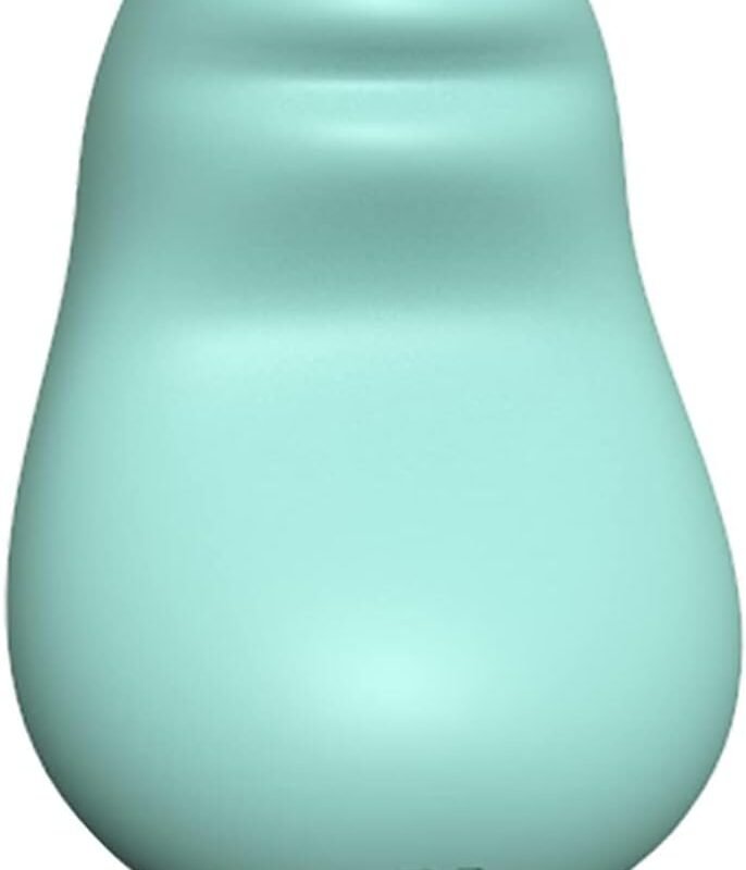 Multifunctional Ultra Soft Squeeze Personal Electric Massager with Vibrating Physic Therapy Massage Ball, Finger Massager for Hand Exercisers Fidget & Relaxtion(Green)