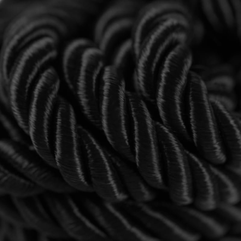 2 Pack 32 Feet Shibari Bondage Rope Restraint for Sex - BDSM Kit Adult Bondage Restraints Set Sex Toys for Women and Couples - Fetish Things for Men - Soft Adult Rope (Black) - Image 6