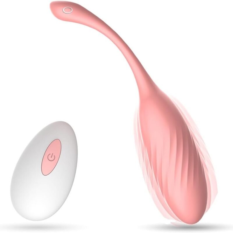 Egg Vibrator for Women - Multi-Function G-spot Vibrator - 2 Wireless Operation Methods – Remote and Phone App - Rechargeable & Very Quiet - Great for Solo and Couples Play