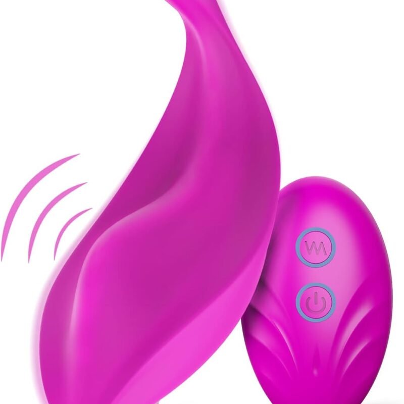 Wearable Panty Vibrator with Remote Control, Wireless Panties Vibrating Eggs- 12 Vibration Patterns, Quiet Vibratant Underwear, Waterproof Invisible Clitoral Stimulator Sex Toys for Women Couples