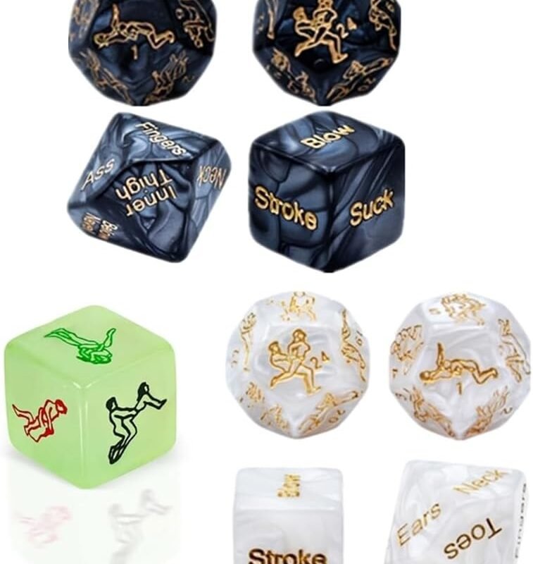 Sex Dice Game Set for Adult Couples Sex Games Enhance Intimacy Romantic Game Tool Novelty Gift