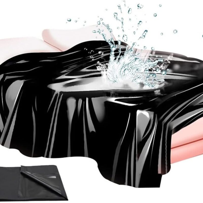 BDSM Waterproof Adult Sex Bed Sheets, Mess-Proof Play Sheet for Adults,Versatile Waterproof Bed Mattress Cover for Couple Messy Play and Bed Protection