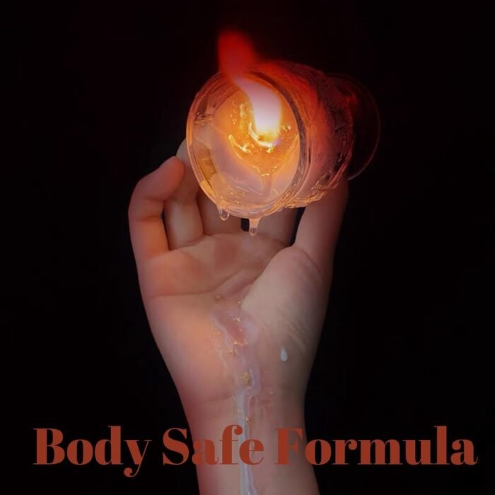 2 Pcs Glow in The Dark Candles for Wax Play, Low Heat, Low Temp Body Safe Wine Cup Drip Candles, Romantic Massage Candle Gift for Adult Couple - Image 3